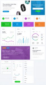 Free Chart, Diagrams, Landing Pages - Freebie Kit