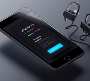 iPhone 7 Animated Mockup Looped PSD Resource