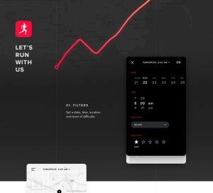 Running App Free UI Kit for Sketch - Let's Run With Us Free Download Link