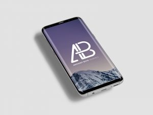 Download Samsung Galaxy S8+ Realistic Mockup for PSD - S8 Perspective Mockup Photoshop