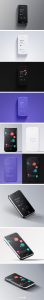 iPhone 1st GEN Free Mockup from 2007 - Original colors - Easy to Edit Mockup
