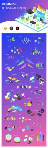 Business Illustration UI Kit for Figma, Sketch and Illustrator