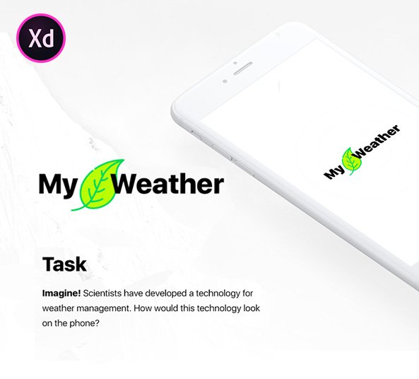 My Weather App Design - 30+ Free Screens for Adobe Xd - FreebiesUI