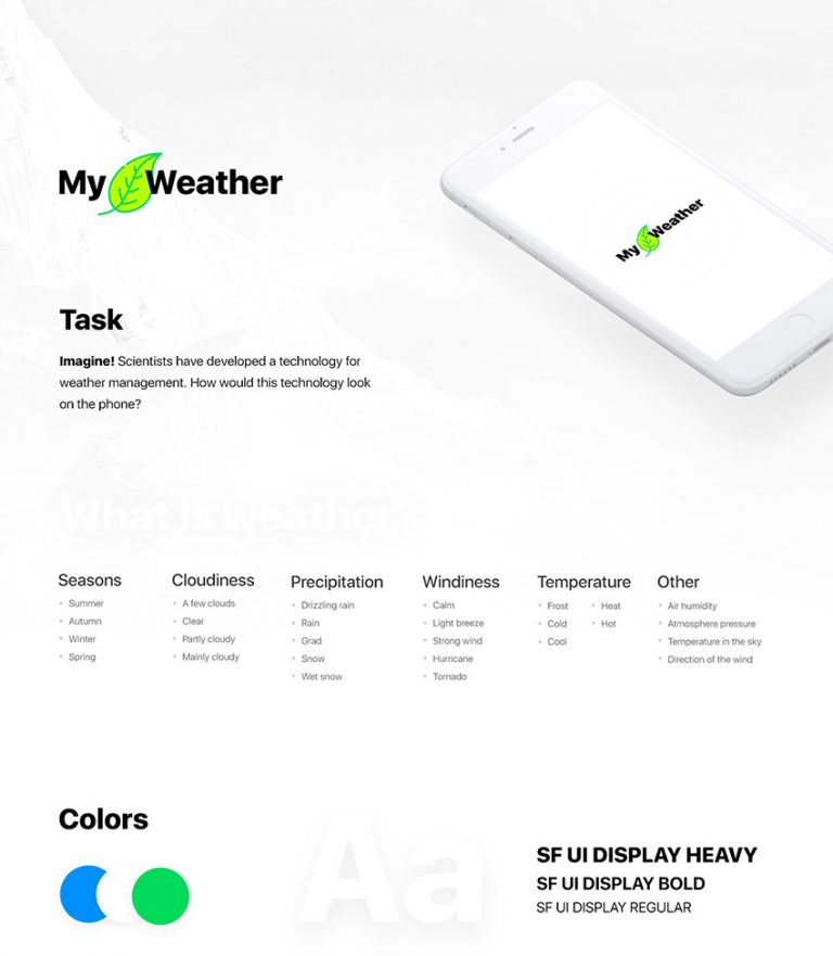 My Weather App Design - 30+ Free Screens for Adobe Xd - FreebiesUI