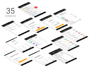 35 Free Screens - Sport Trading App for Betting with Adobe Xd