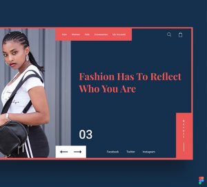 Fashion Free Web UI Kit for Figma - Free Design Asset