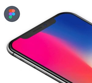 Isometric iPhone X Mockup for Figma