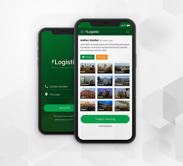 Logistic UI Kit PSD files - Photoshop Resource - FreebiesUI