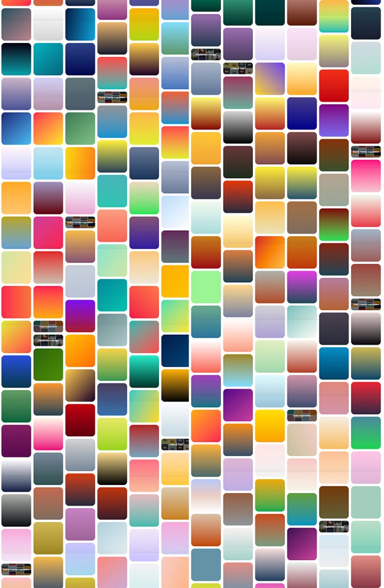 400+ Categorized Gradients - UI Designers Resources - FreebiesUI