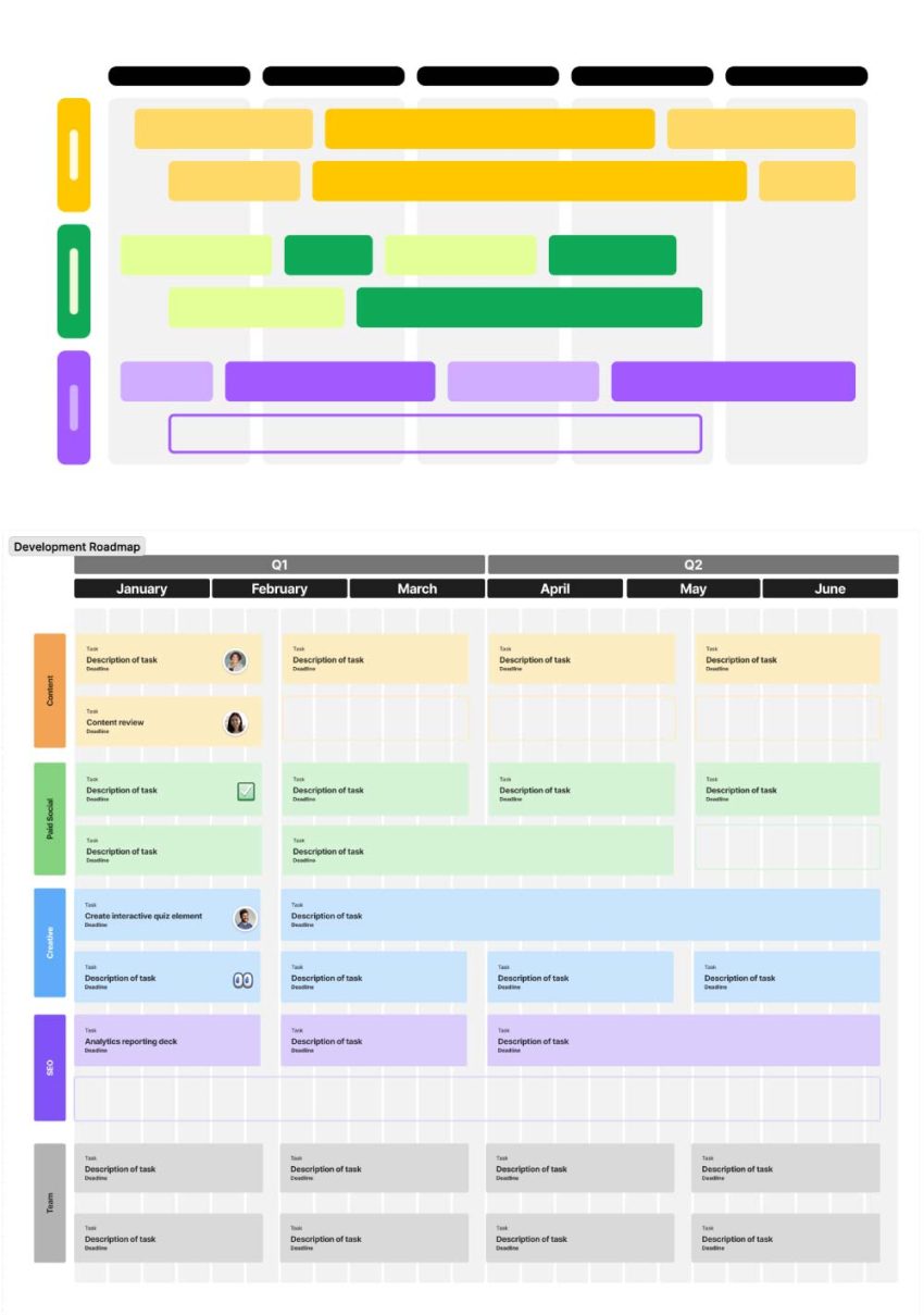 Product Roadmap - Figma - FreebiesUI
