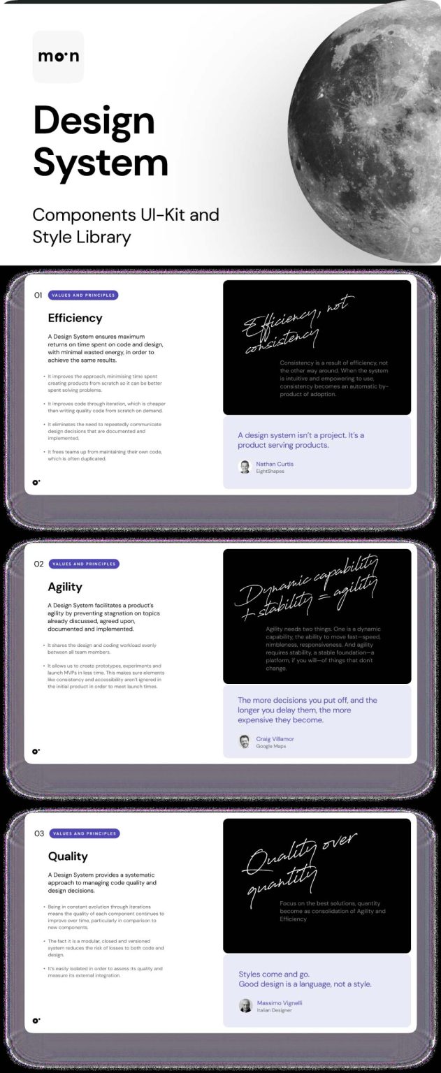 Moon Design System - Figma - FreebiesUI